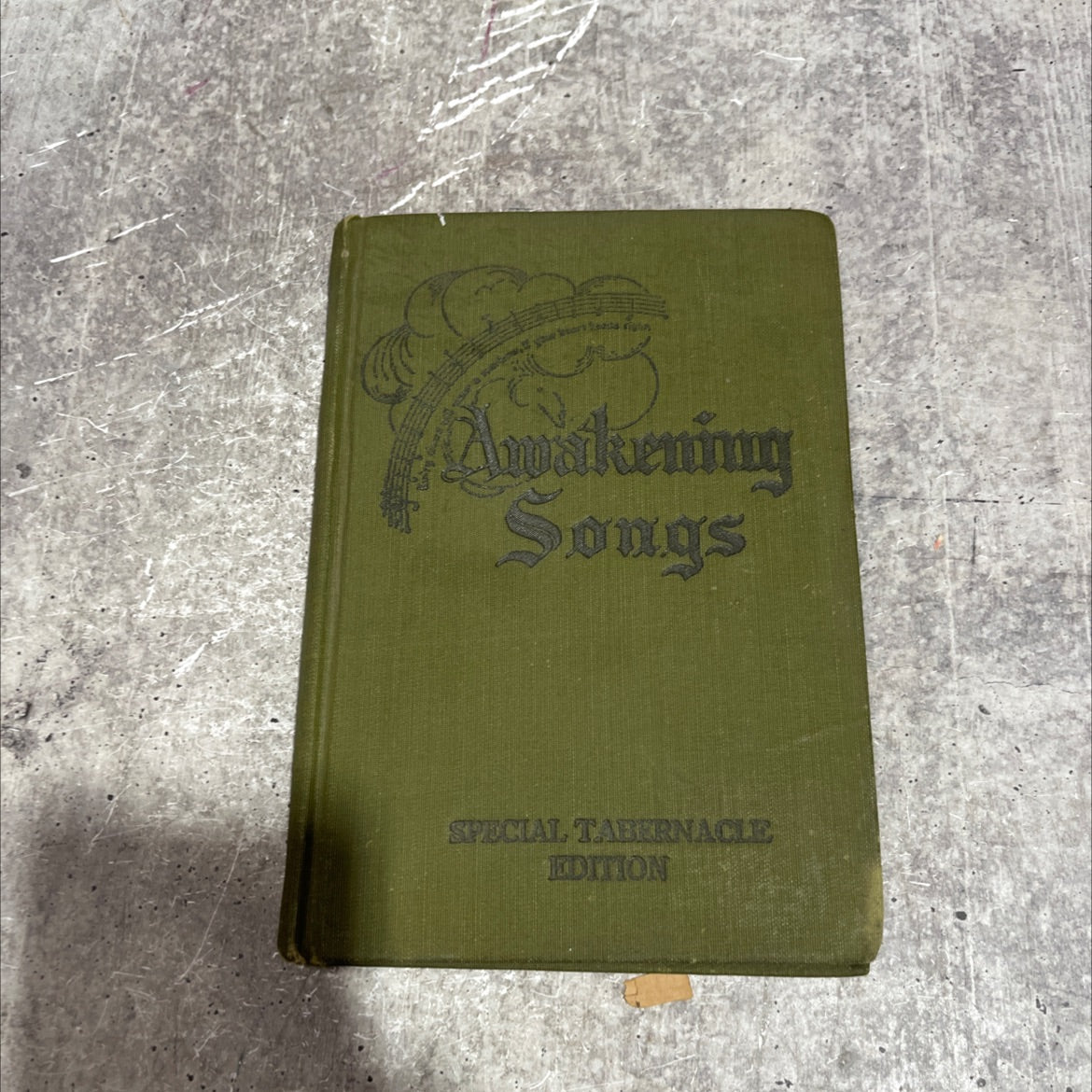 awakening songs for the church, sunday school and evangelistic services book, by homer a. rodeheaver, 1970 Hardcover image 1