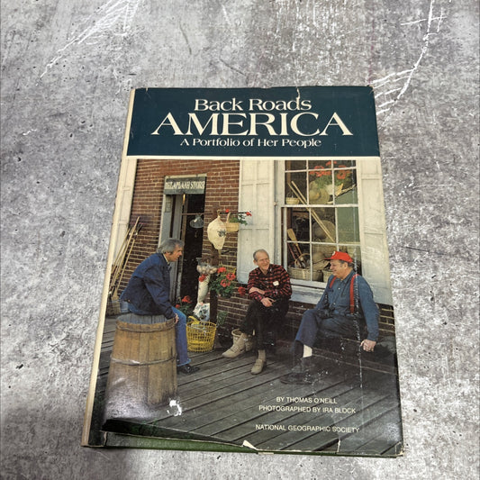 back roads america book, by thomas o'neill, 1980 Hardcover image 1