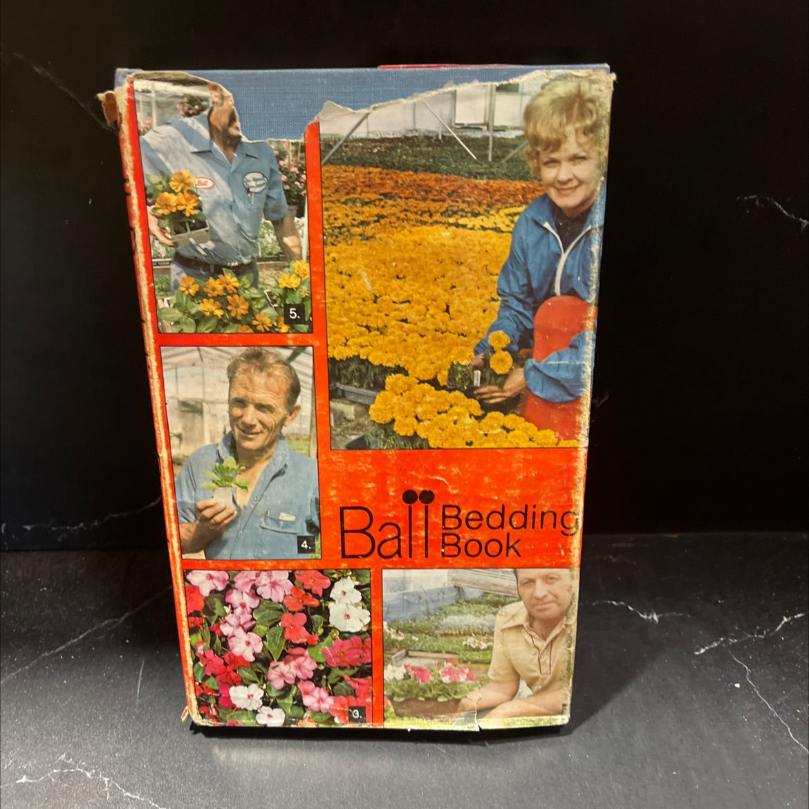 ball bedding book a guide for growing bedding plants book, by Vic Ball, 1977 Hardcover image 1