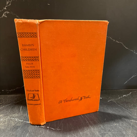 bambi's children the story of a forest family book, by felix salten, 1939 Hardcover image 1