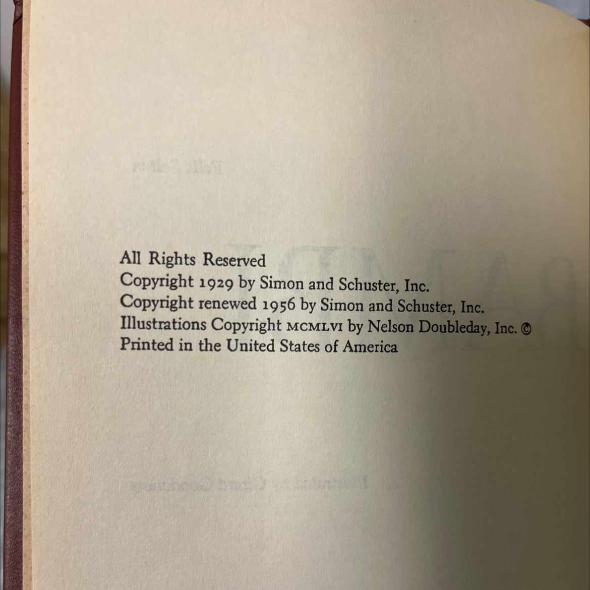 bambi book, by felix salten, 1956 Hardcover image 3