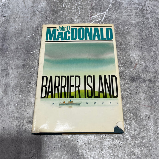barrier island book, by john d. macdonald, 1986 Hardcover image 1