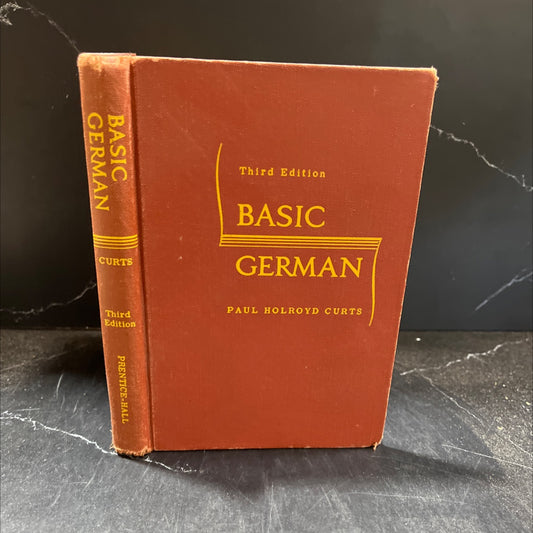 basic german a brief introduction to the german language book, by paul holroyd curts, 1952 Hardcover image 1