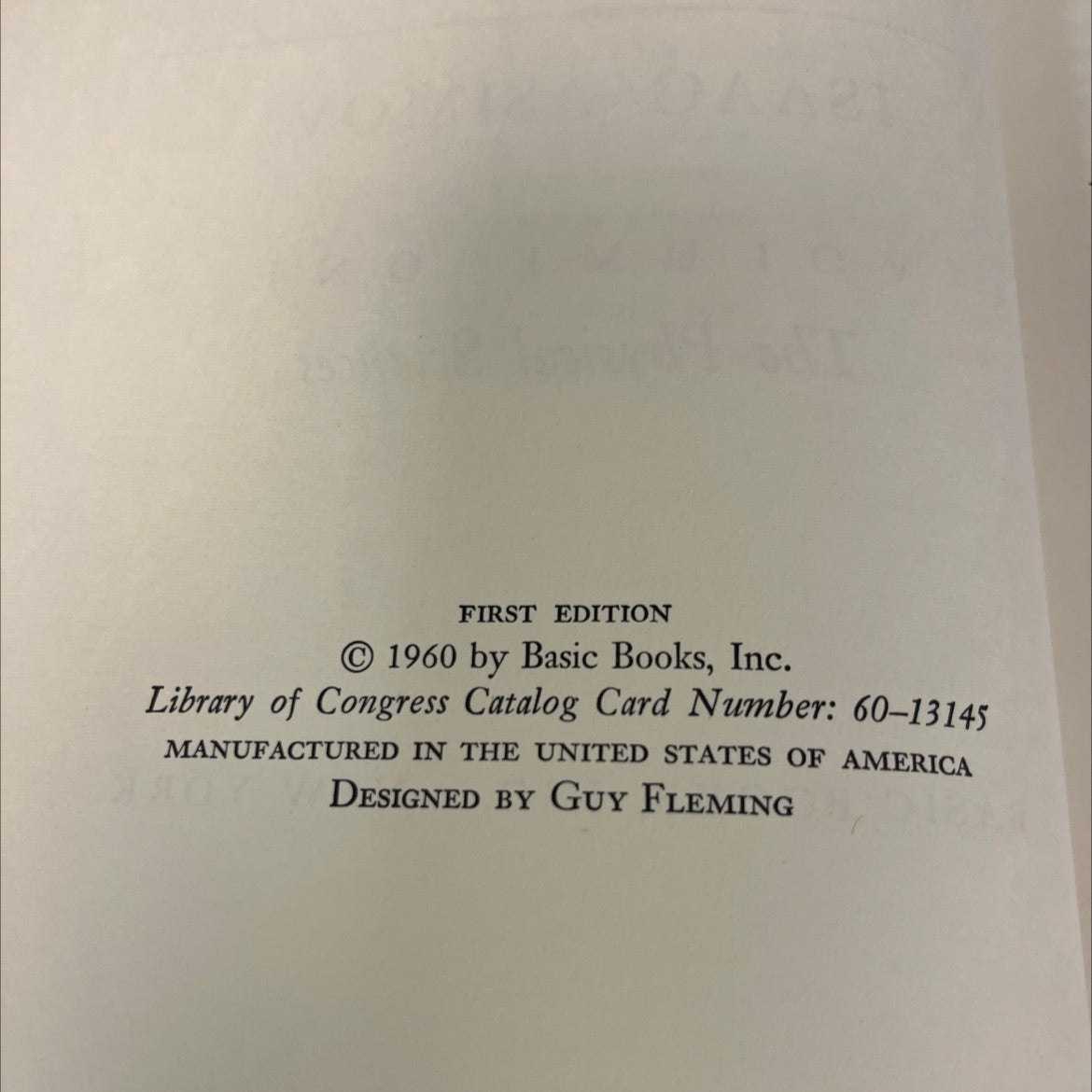 basic looks the intelligent man's guide to science book, by isaac asimov, 1960 Hardcover, First Edition, Folio image 3