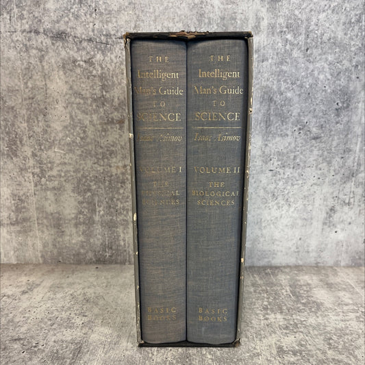 basic looks the intelligent man's guide to science book, by isaac asimov, 1960 Hardcover, First Edition, Folio image 1