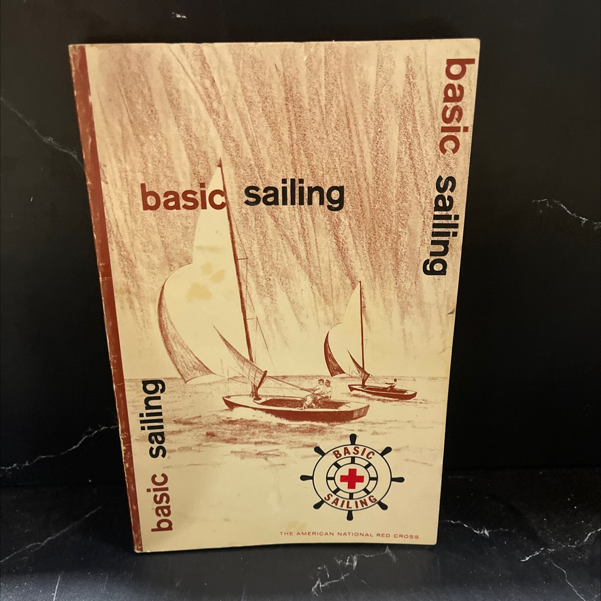 basic sailing book, by The American National Red Cross, 1966 Paperback image 1