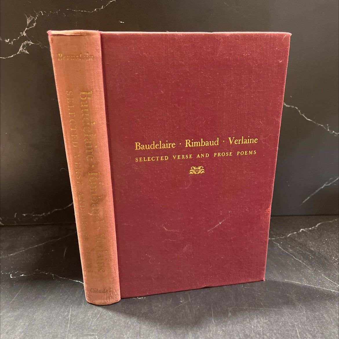 baudelaire rimbaud verlaine selected verse and prose poems book, by Joseph M. Bernstein, 1947 Hardcover image 1
