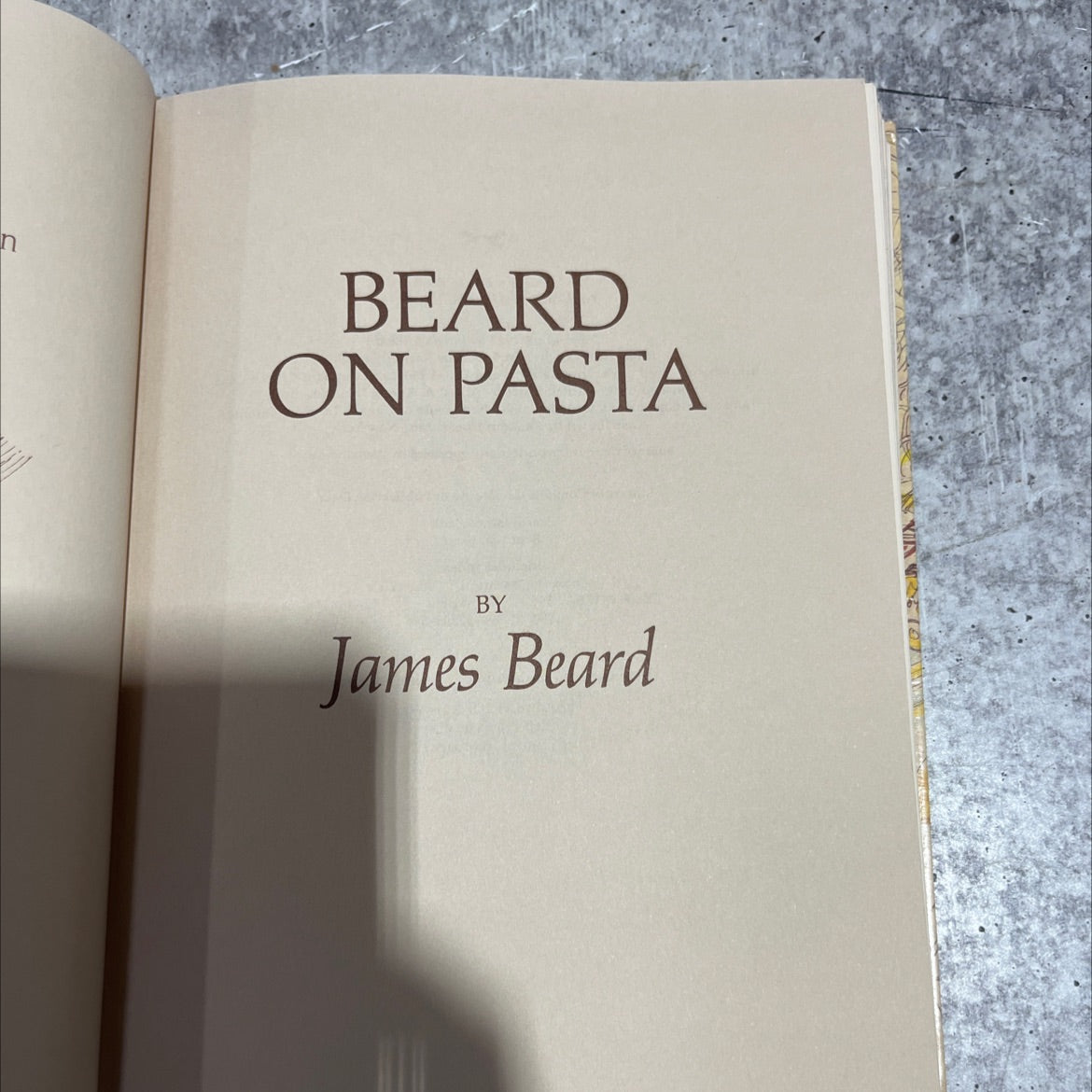 beard on pasta book, by James Beard, 1983 Hardcover image 2