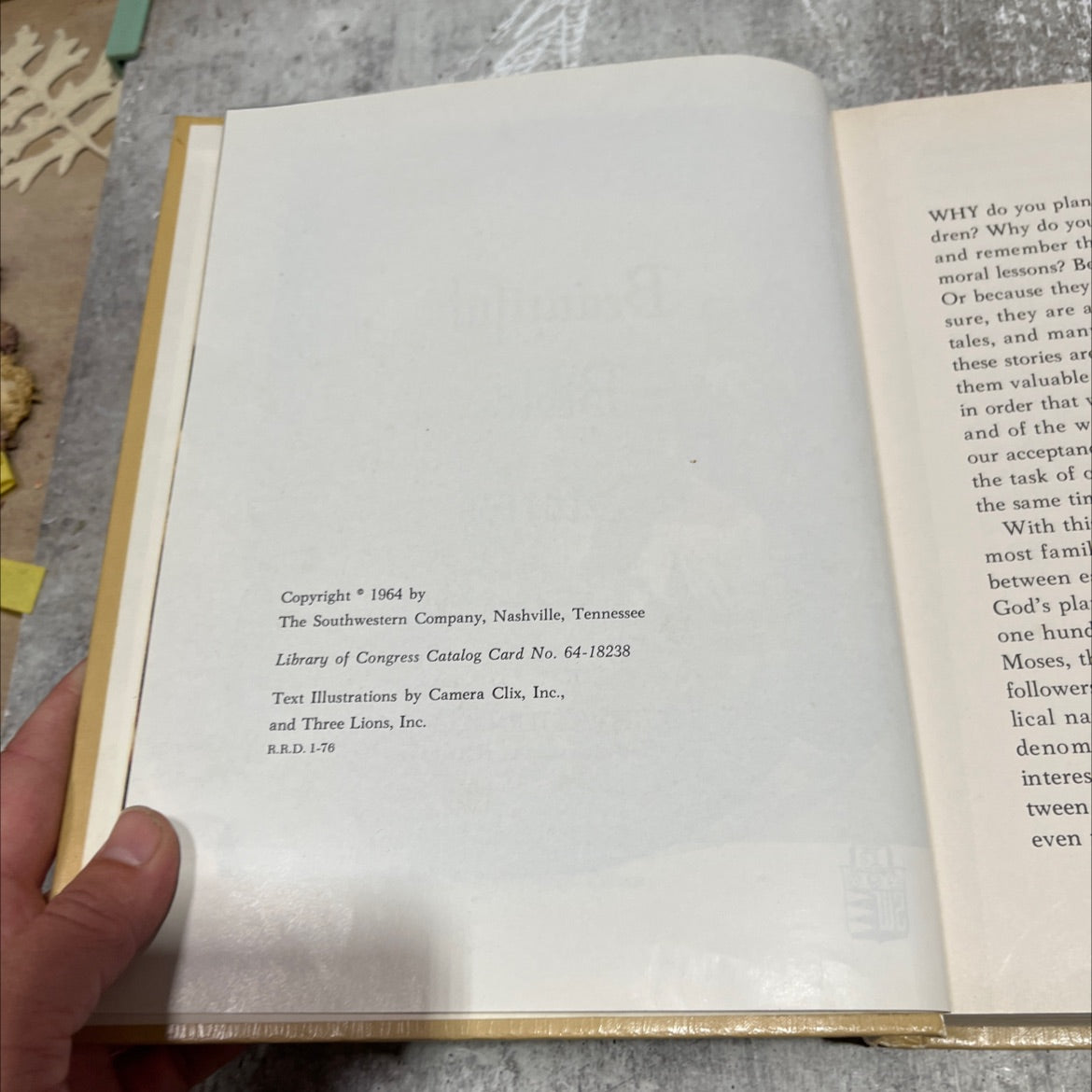 beautiful bible stories book, by patricia summerlin martin, 1964 Hardcover image 3