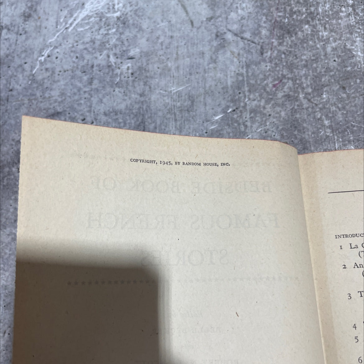 bedside book of famous french stories book, by belle becker, robert n. linscott, 1945 Hardcover image 3