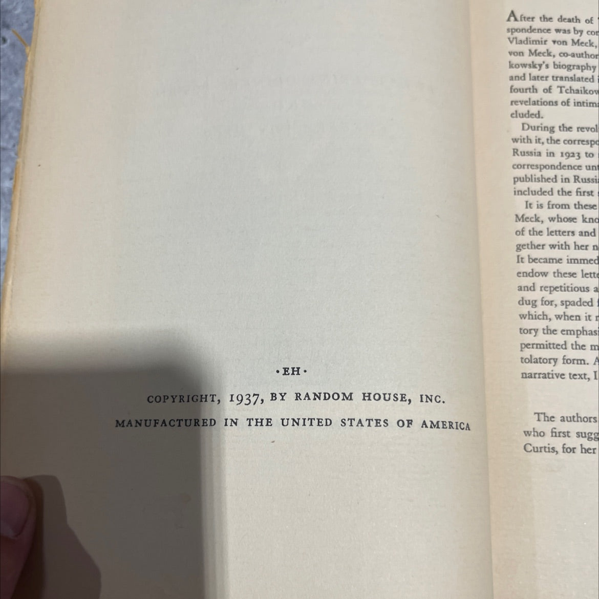 beloved friend the story of tchaikowsky and nadejda von meck book, by catherine drinker bowen and barbara von meck, image 3