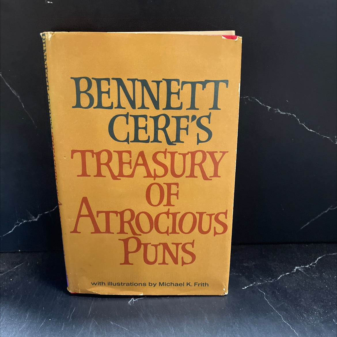 bennett cerf's treasury of atrocious puns book, by Bennett Cerf, 1968 Hardcover image 1