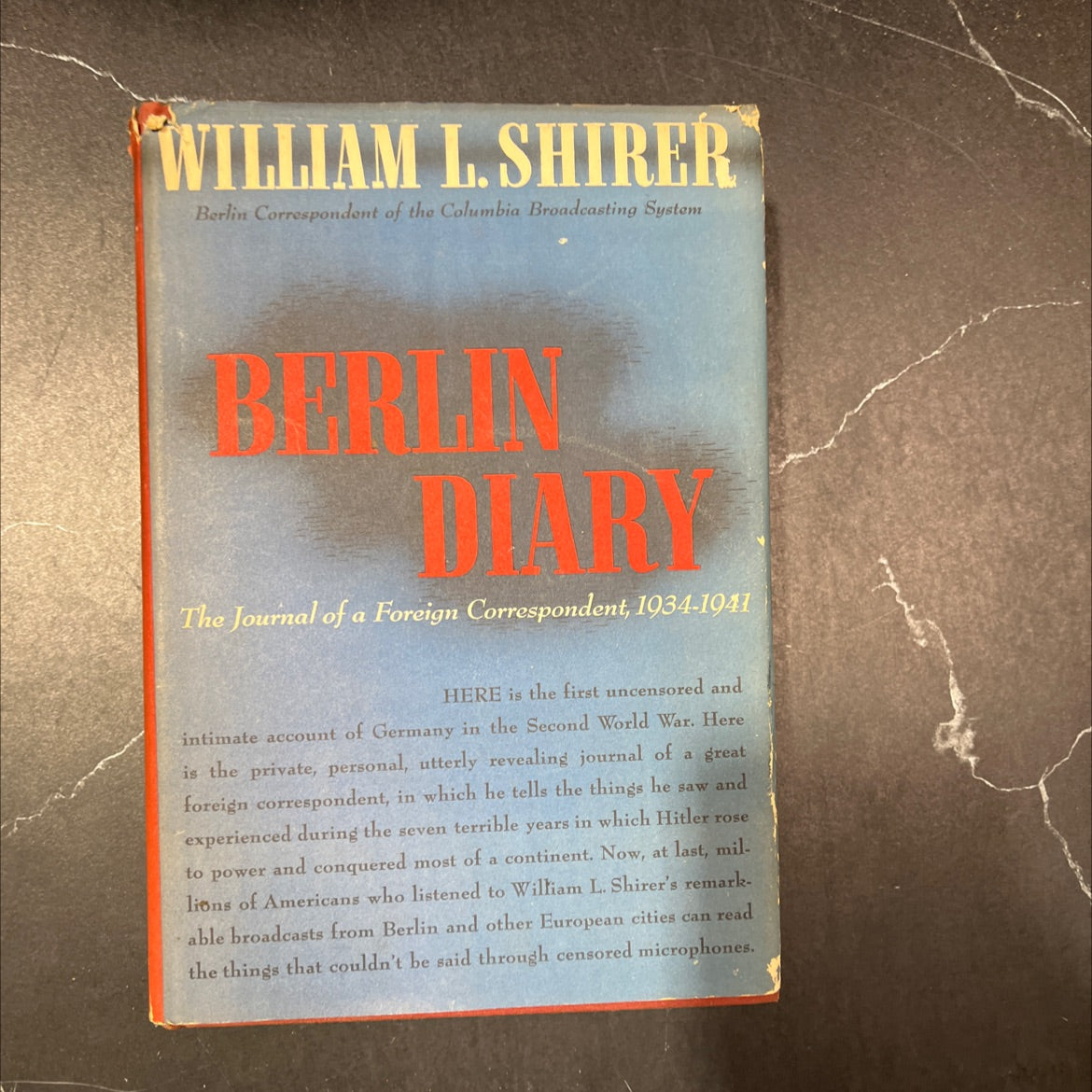 berlin diary the journal of a foreign correspondent 1934-1941 book, by william l. shirer, 1941 Hardcover, First image 1