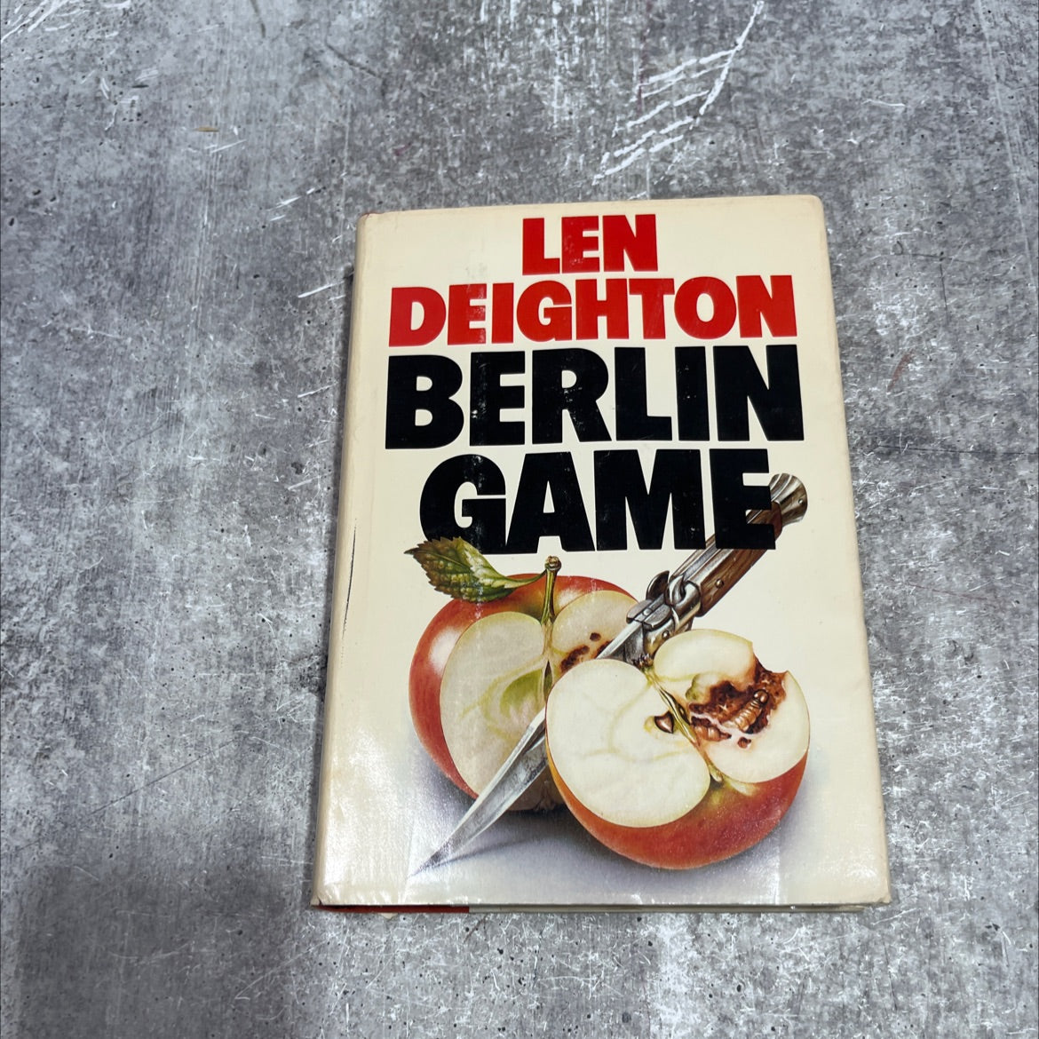 berlin game book, by Len Deighton, 1984 Hardcover image 1