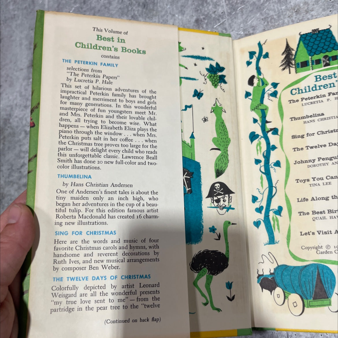 best in children's books the peterkin family book, by lucretia p. hale, 1958 Hardcover image 3