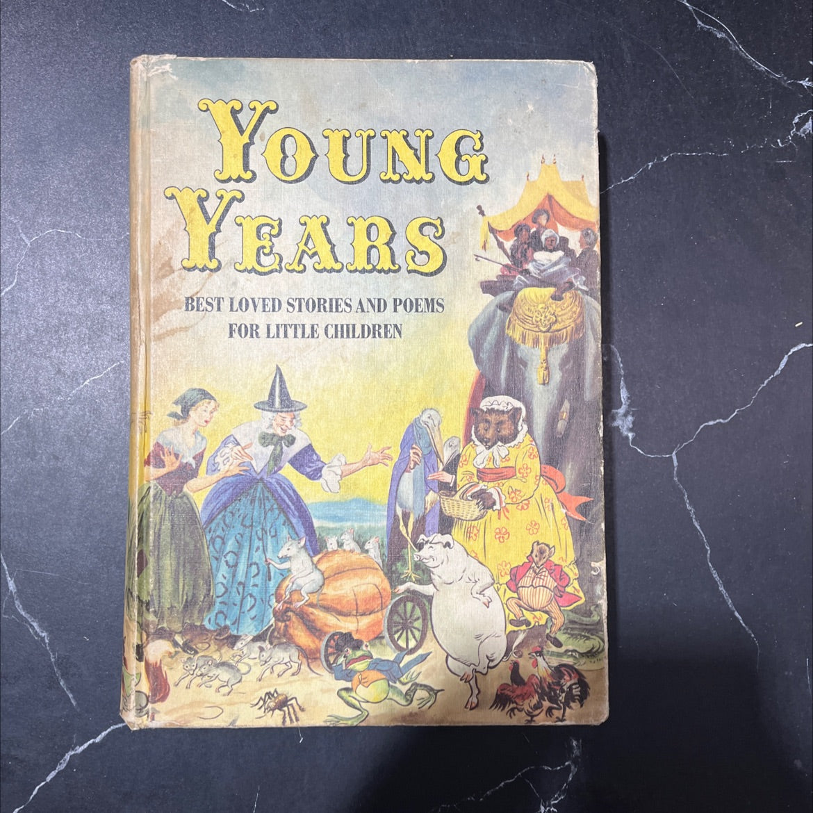 best loved stories and poems for little children young years book, by augusta baker, 1971 Hardcover image 1