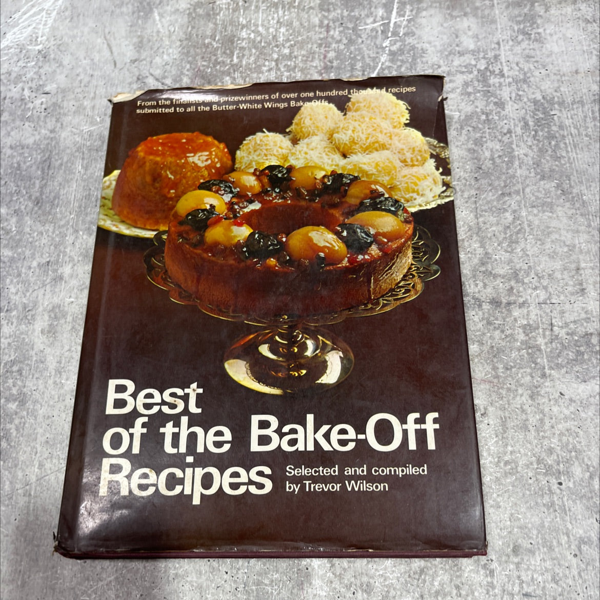 best of the bake-off recipes book, by trevor wilson, 1969 Hardcover image 1