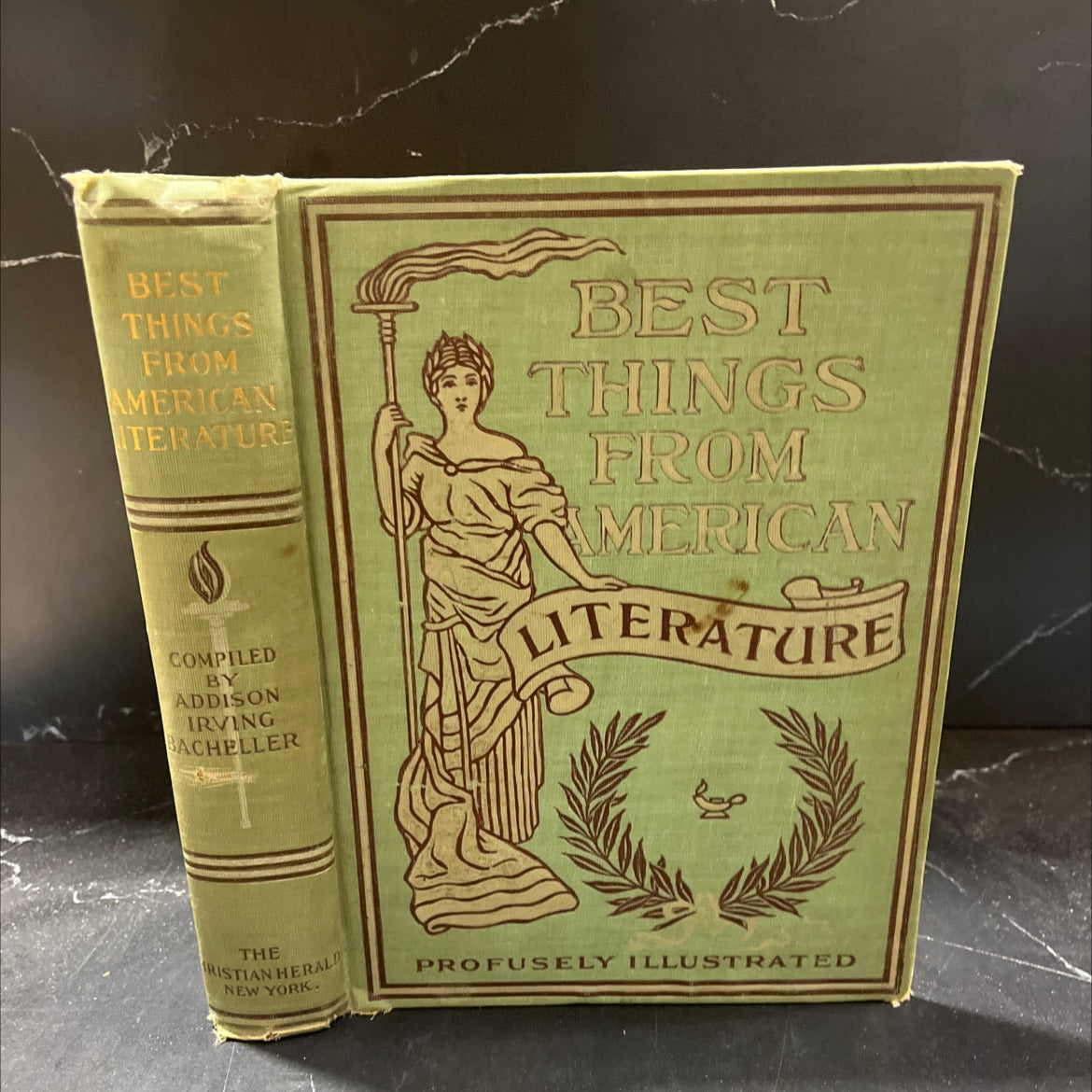 best things from american literature book, by irving bacheller, 1899 Hardcover image 1