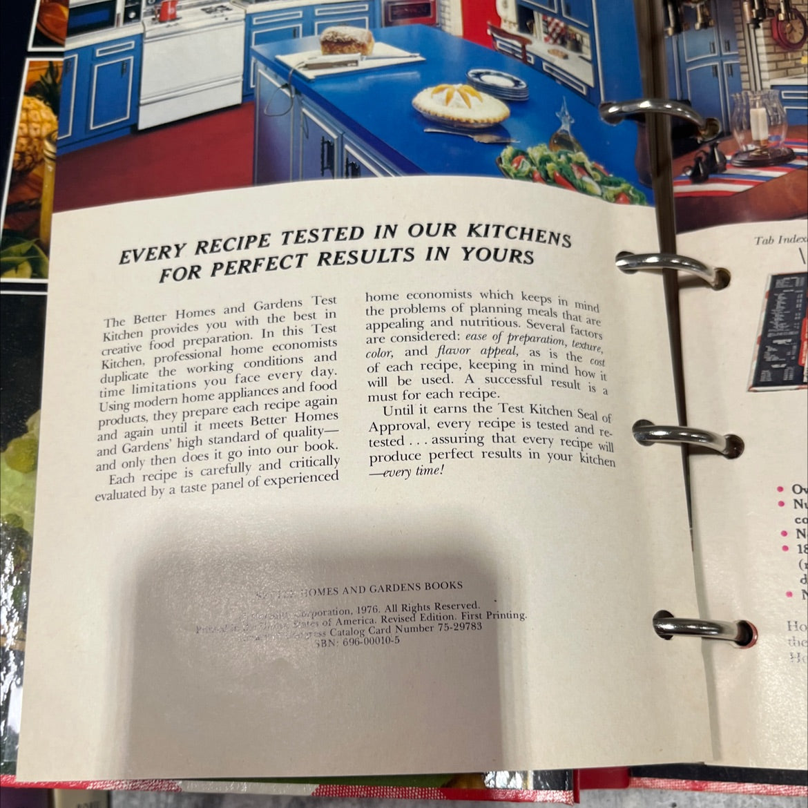 better homes and gardens e new cook book book, by unknown, 1976 Hardcover image 3