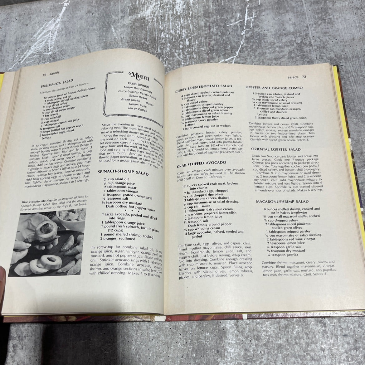 better homes and gardens fish and seafood cook book book, by better homes and gardens, 1971 Hardcover image 4