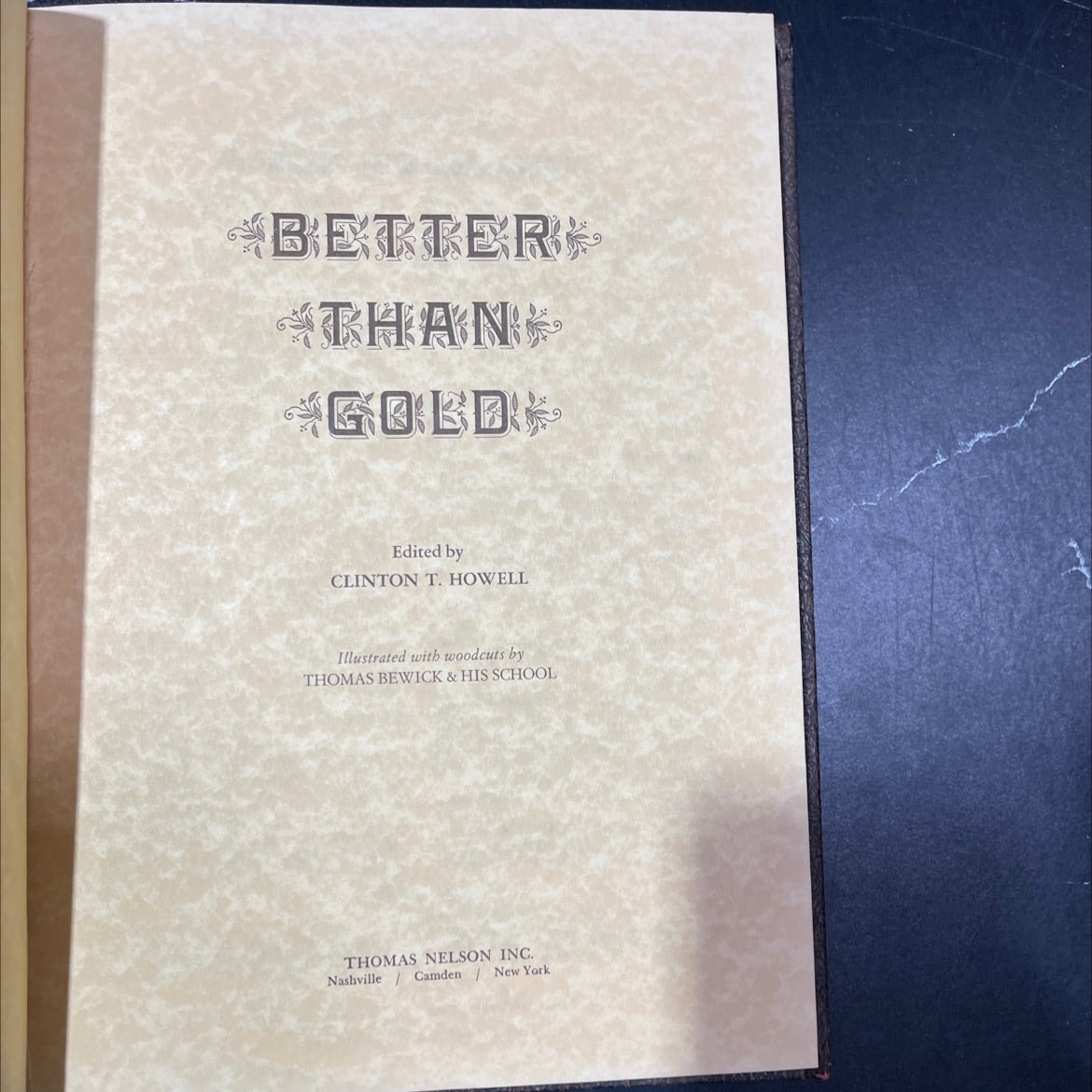 better than gold book, by clinton t. howell, 1970 Hardcover, Vintage image 2