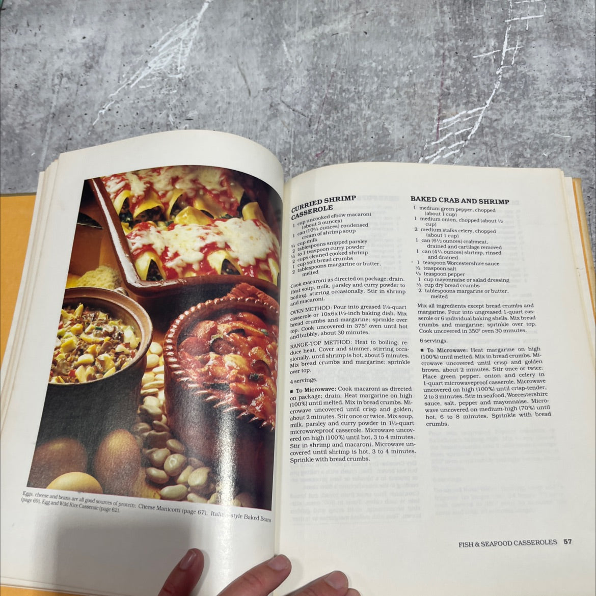 betty crocker's casserole cookbook book, by unknown, 1981 Hardcover image 4