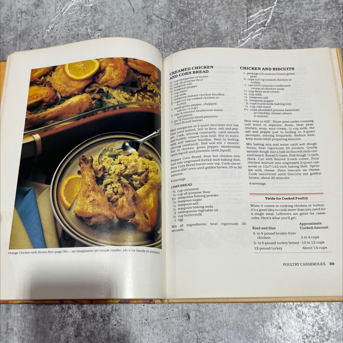 betty crocker's casserole cookbook book, by unknown, 1981 Hardcover image 3