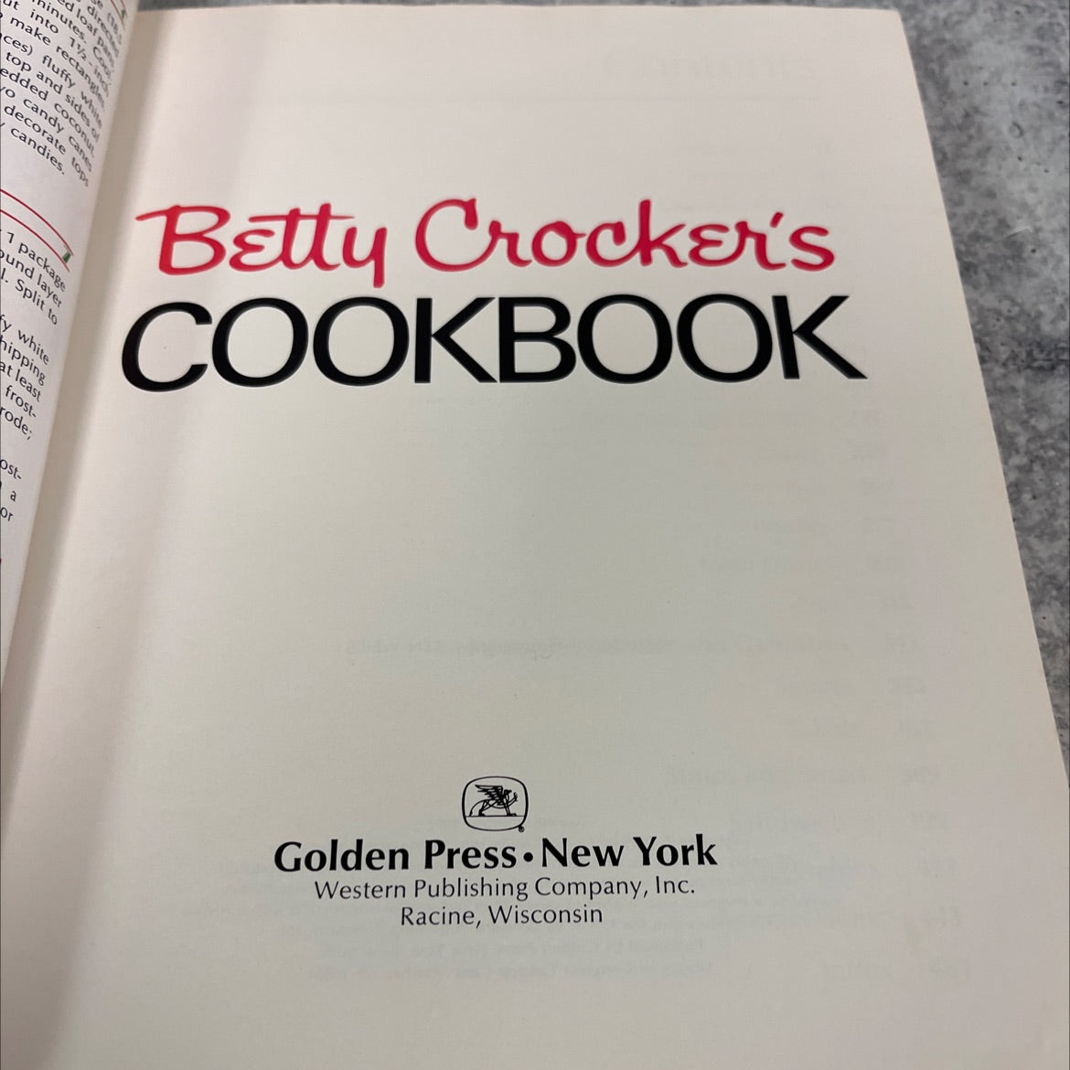 betty crocker's cookbook book, by betty crocker, 1972 Hardcover image 2