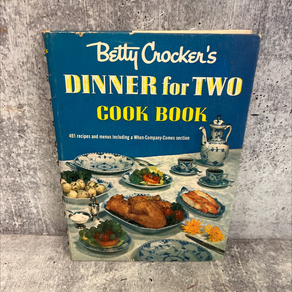 betty crocker's dinner for two cook book book, by betty crocker, 1958 Hardcover image 1