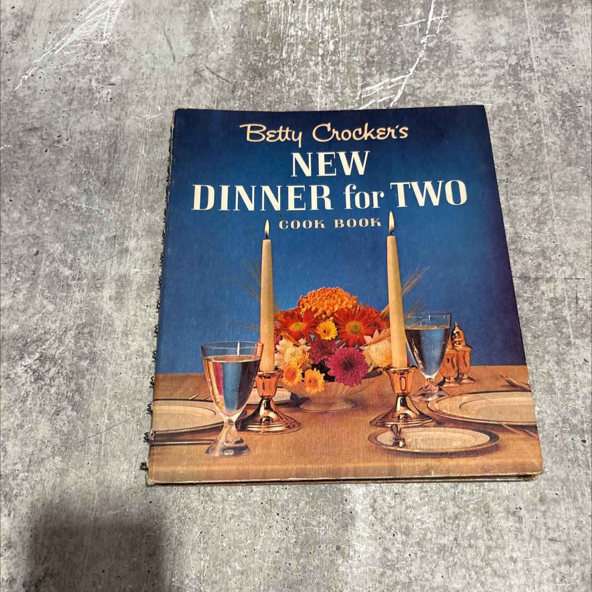 betty crocker's new dinner for two cook book book, by betty crocker, 1944 Hardcover image 1