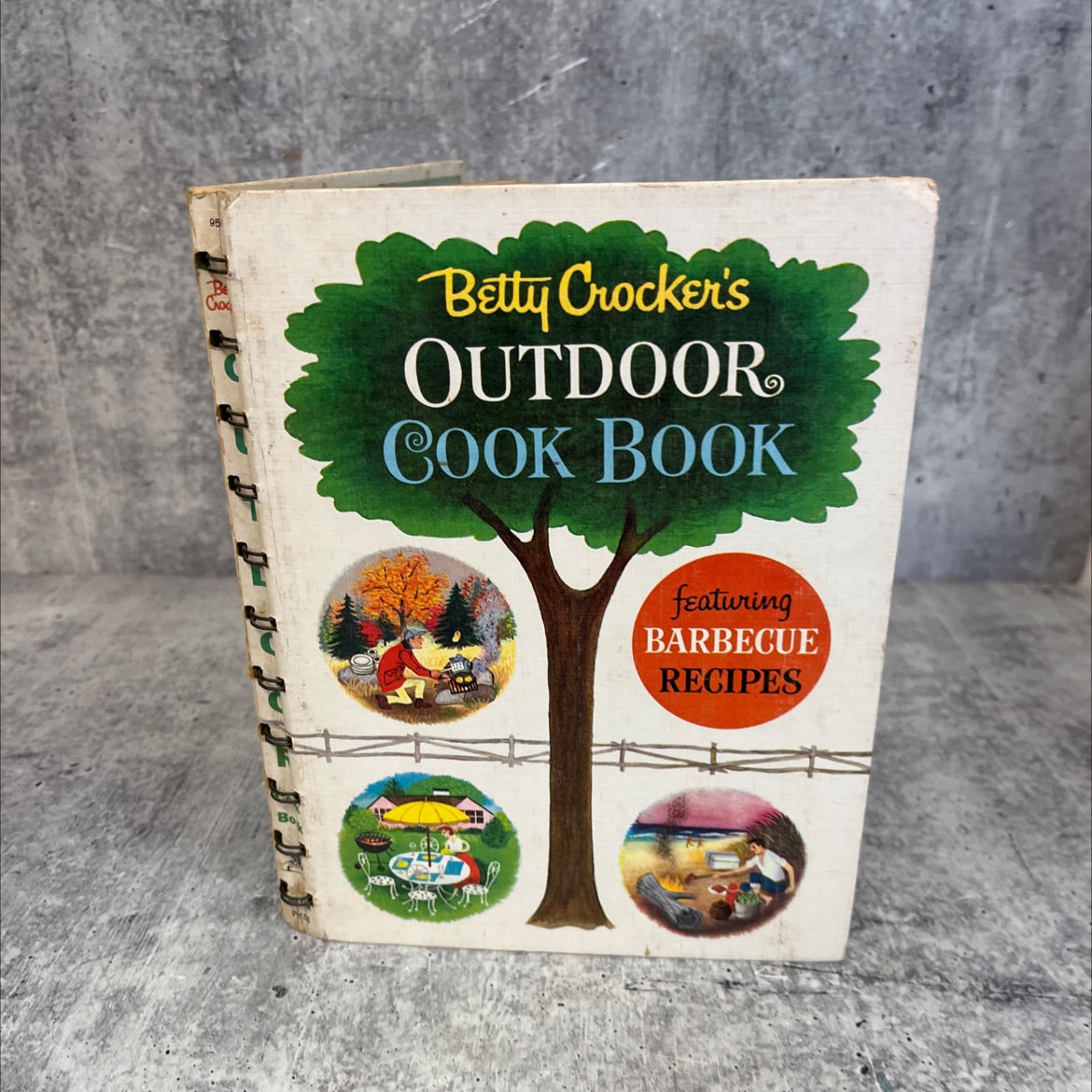 betty crocker's outdoor cook book book, by betty crocker, 1961 Hardcover, Vintage image 1