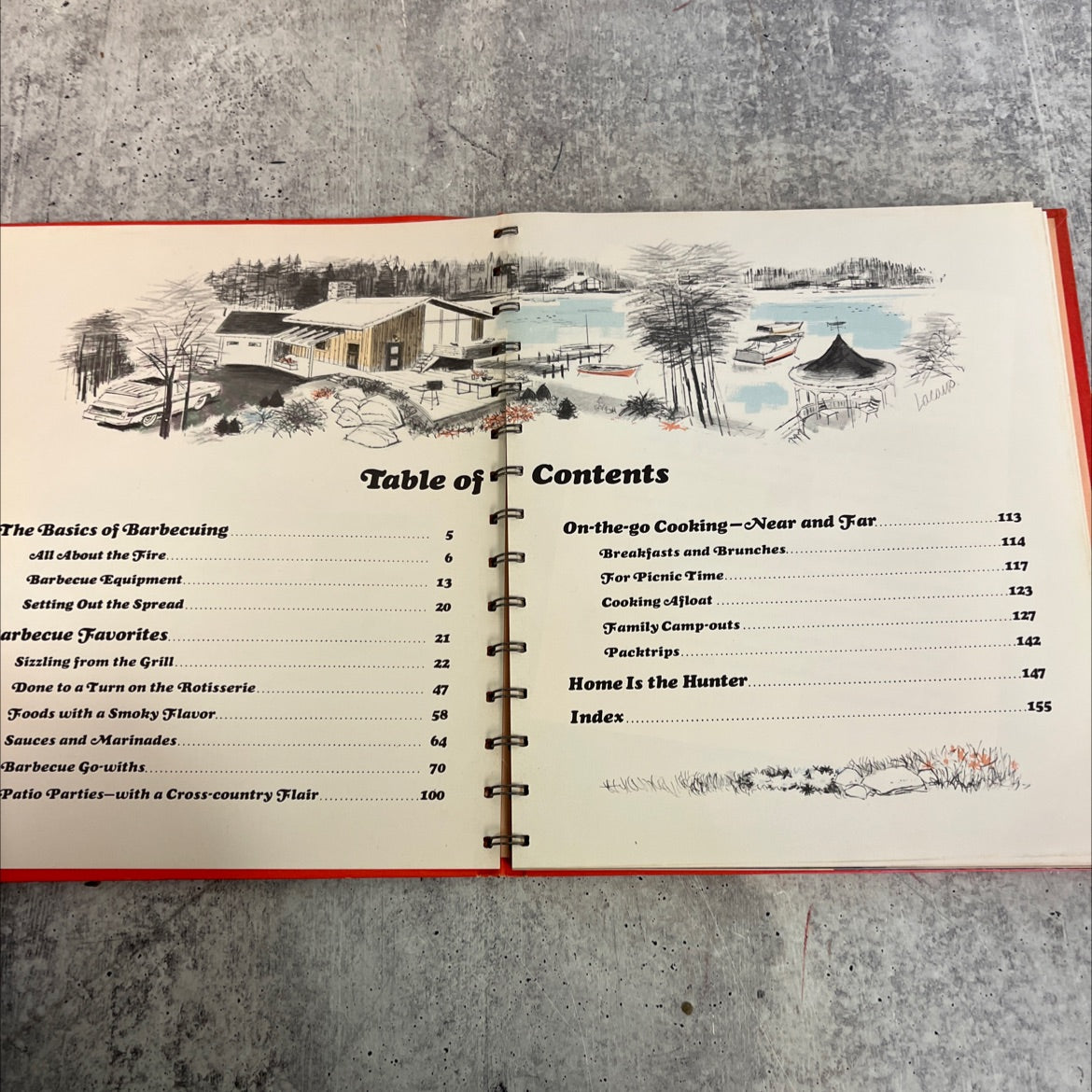 betty crocker's outdoor cookbook book, by betty crocker, 1967 Hardcover image 3