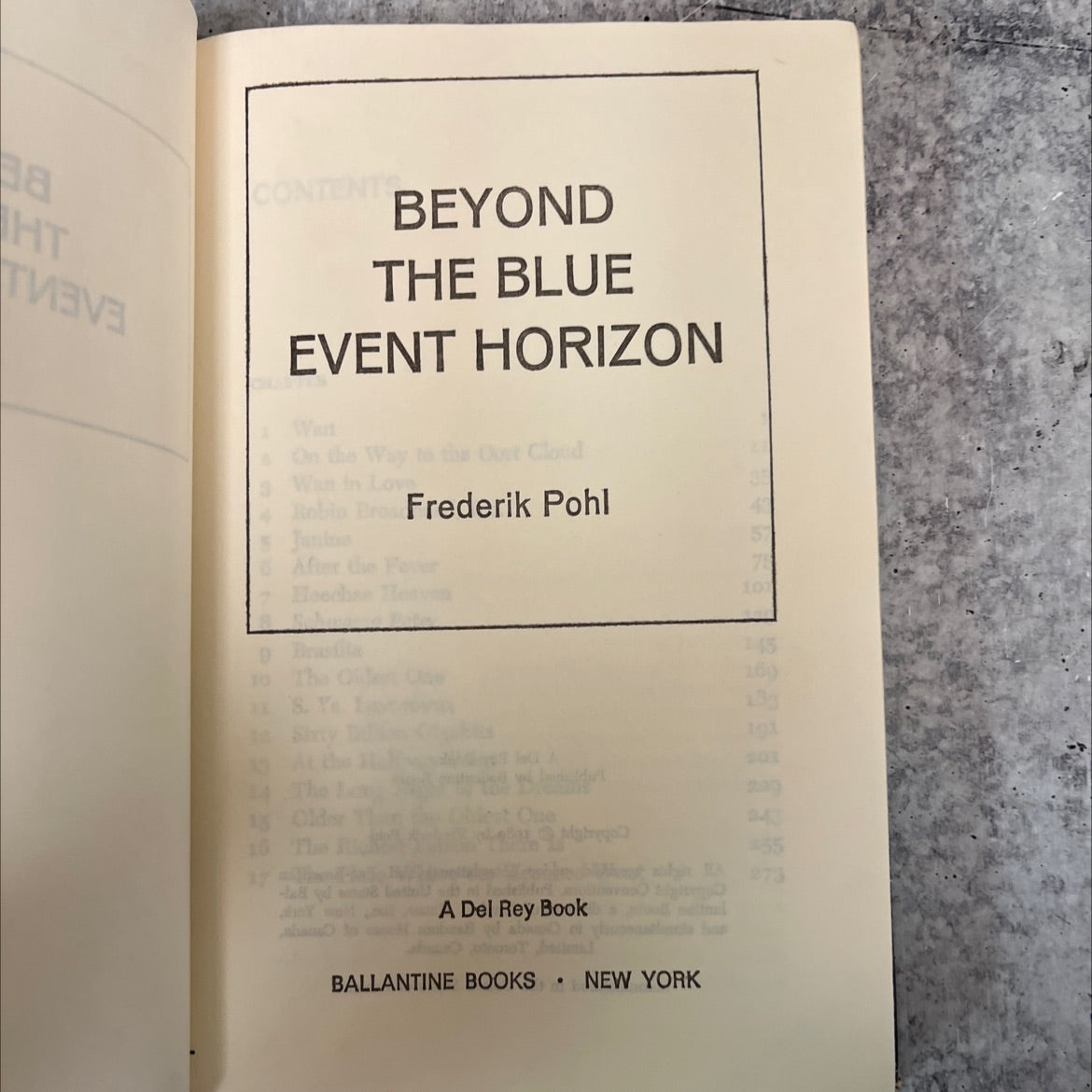 beyond the blue event horizon book, by Frederik Pohl, 1980 Hardcover image 2