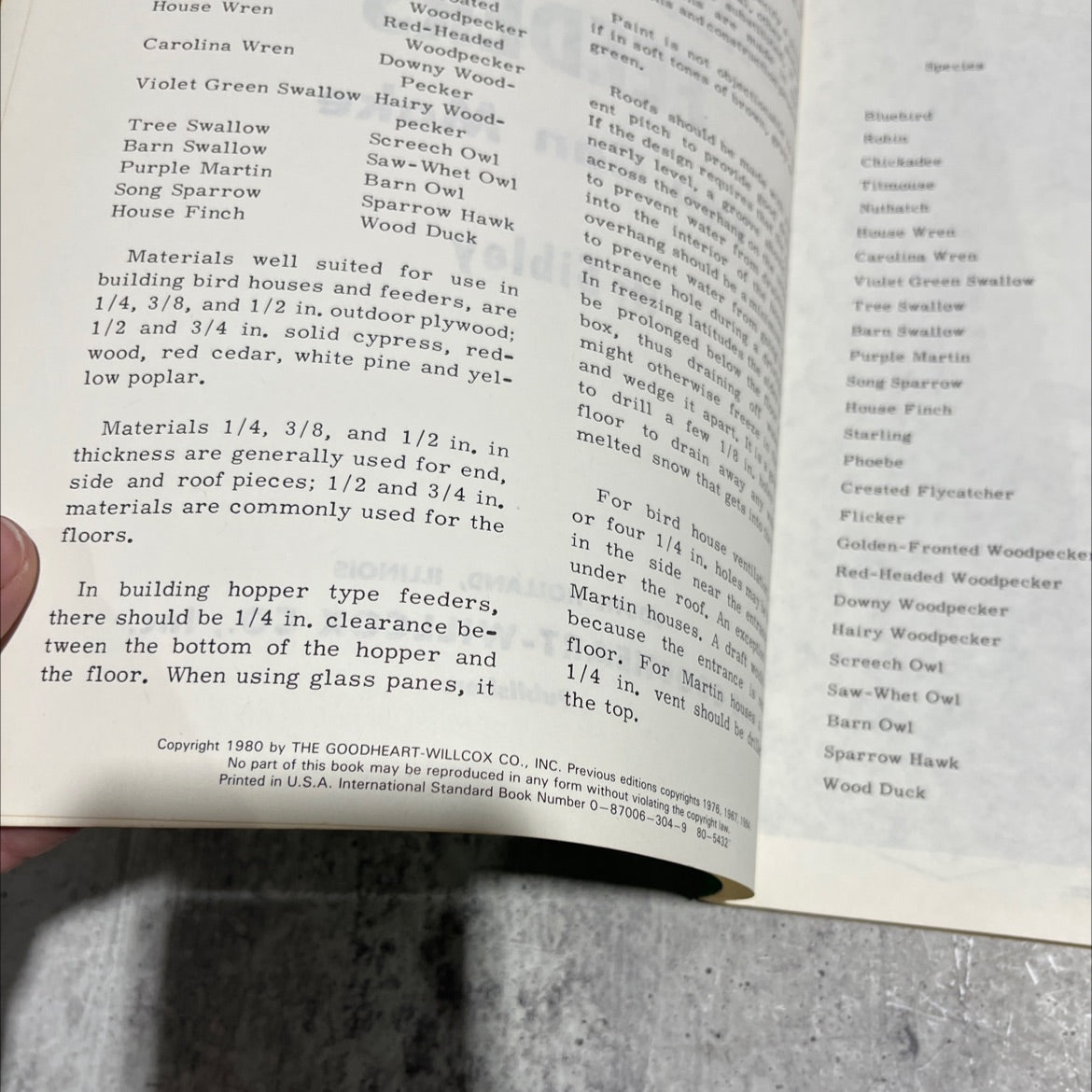 bird houses, feeders you can make book, by annab slod, 2007 Paperback image 3