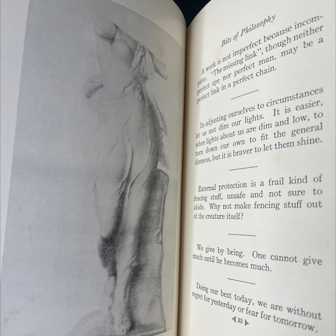 bits of philosophy book, by Anna Fitch Ferguson, 1933 Hardcover, Vintage image 4
