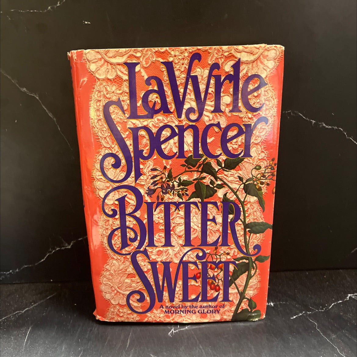 bitter sweet book, by LaVyrle Spencer, 1990 Hardcover image 1
