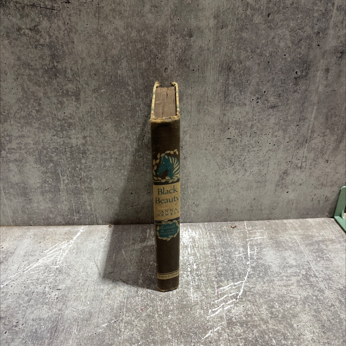 black beauty the autobiography of a horse book, by anna sewell, 1945 Hardcover image 4