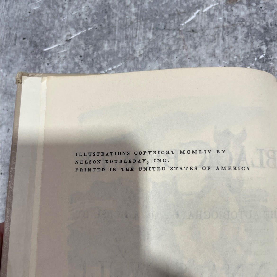 black beauty the autobiography of a horse book, by anna sewell, 1954 Hardcover image 3
