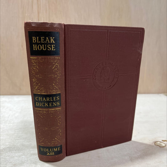 bleak house book, by charles dickens, 1868 Hardcover, Antique image 1