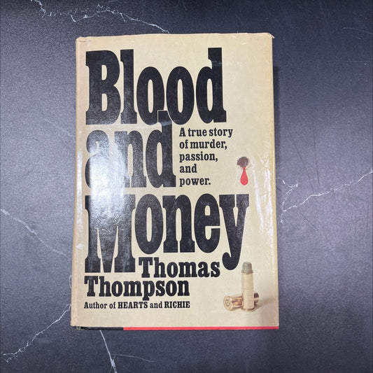 blood and money book, by thomas thompson, 1976 Hardcover, Vintage image 1