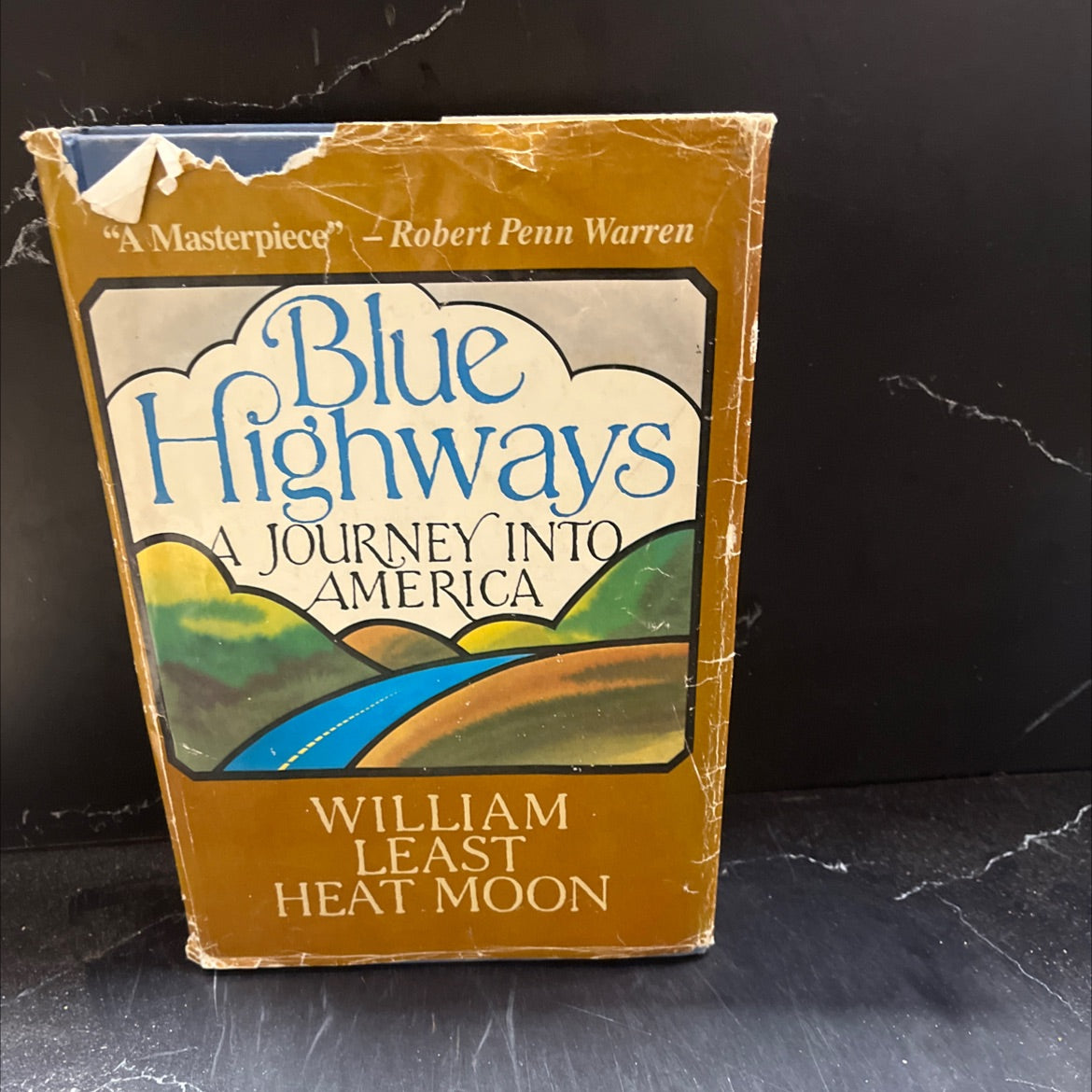 blue highways book, by william least heat moon, 1982 Hardcover image 1