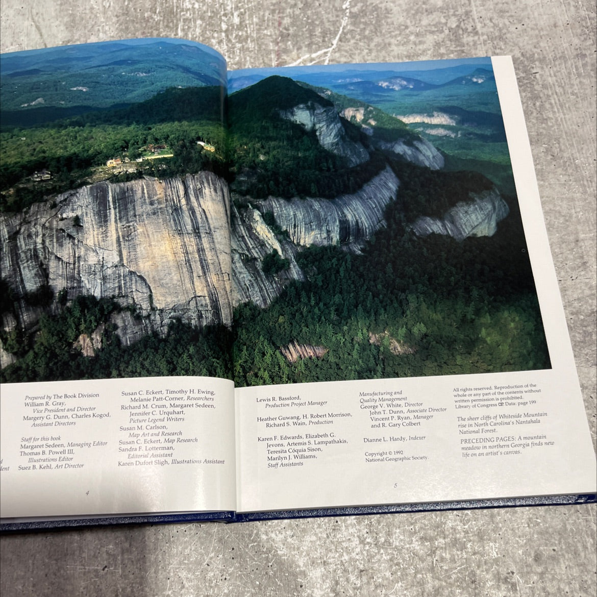 blue ridge range the gentle mountains book, by ron fisher, 1992 Hardcover image 3
