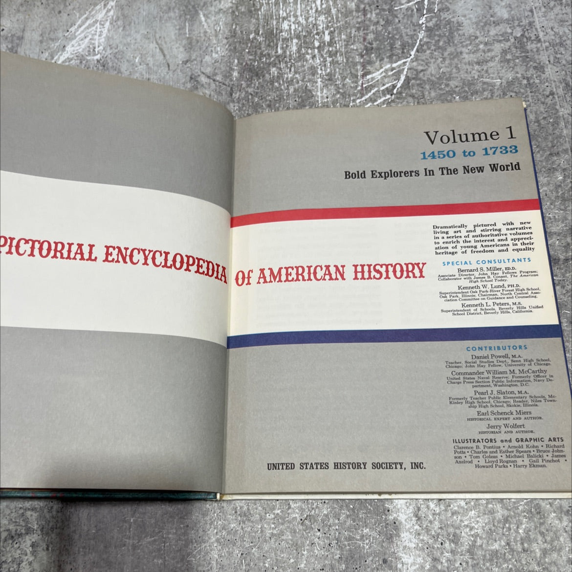 bold explorers in the new world book, by Earl Schenck Miers, 1968 Hardcover image 2