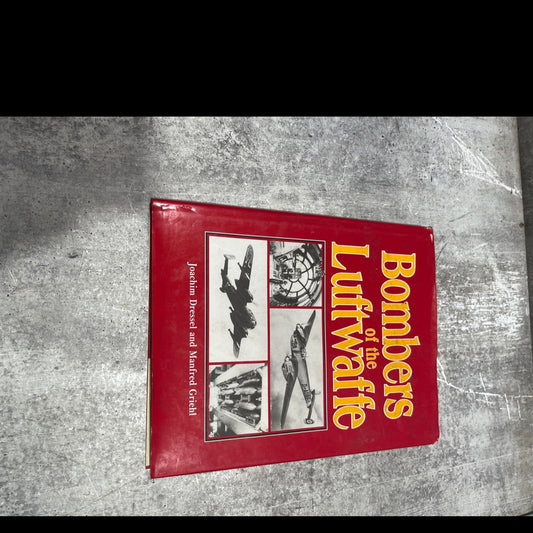 bombers of the luftwaffe book, by joachim dressel and manfred greihl, 1994 Hardcover image 1