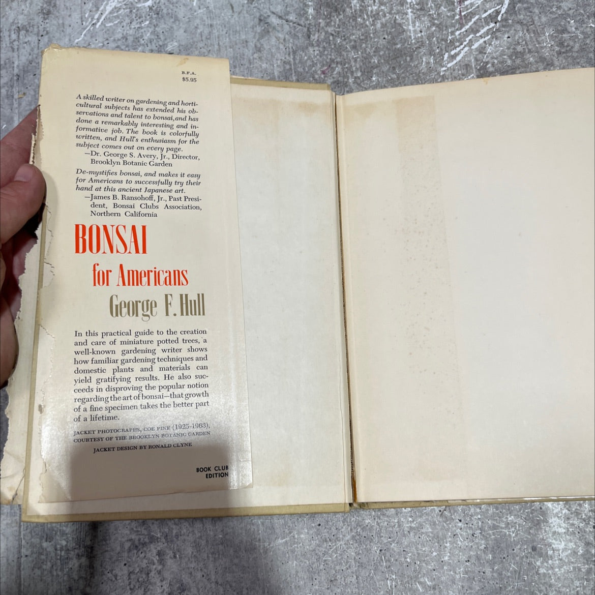 bonsai for americans a practical guide to the creation and care of miniature potted trees book, by george f. hull, 1964 image 4