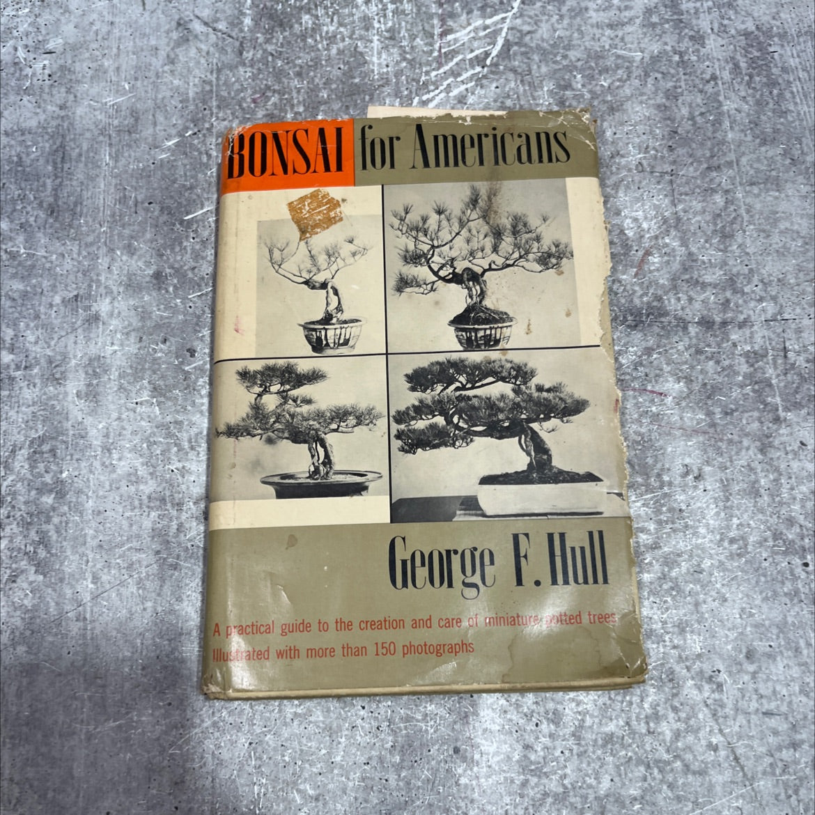 bonsai for americans a practical guide to the creation and care of miniature potted trees book, by george f. hull, 1964 image 1