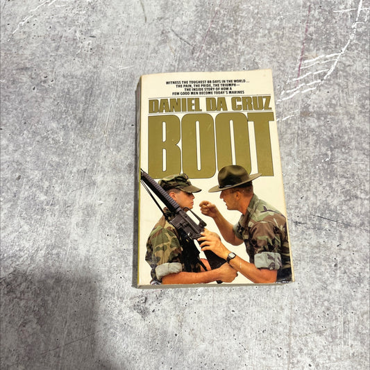 boot book, by daniel da cruz, 1987 Paperback image 1
