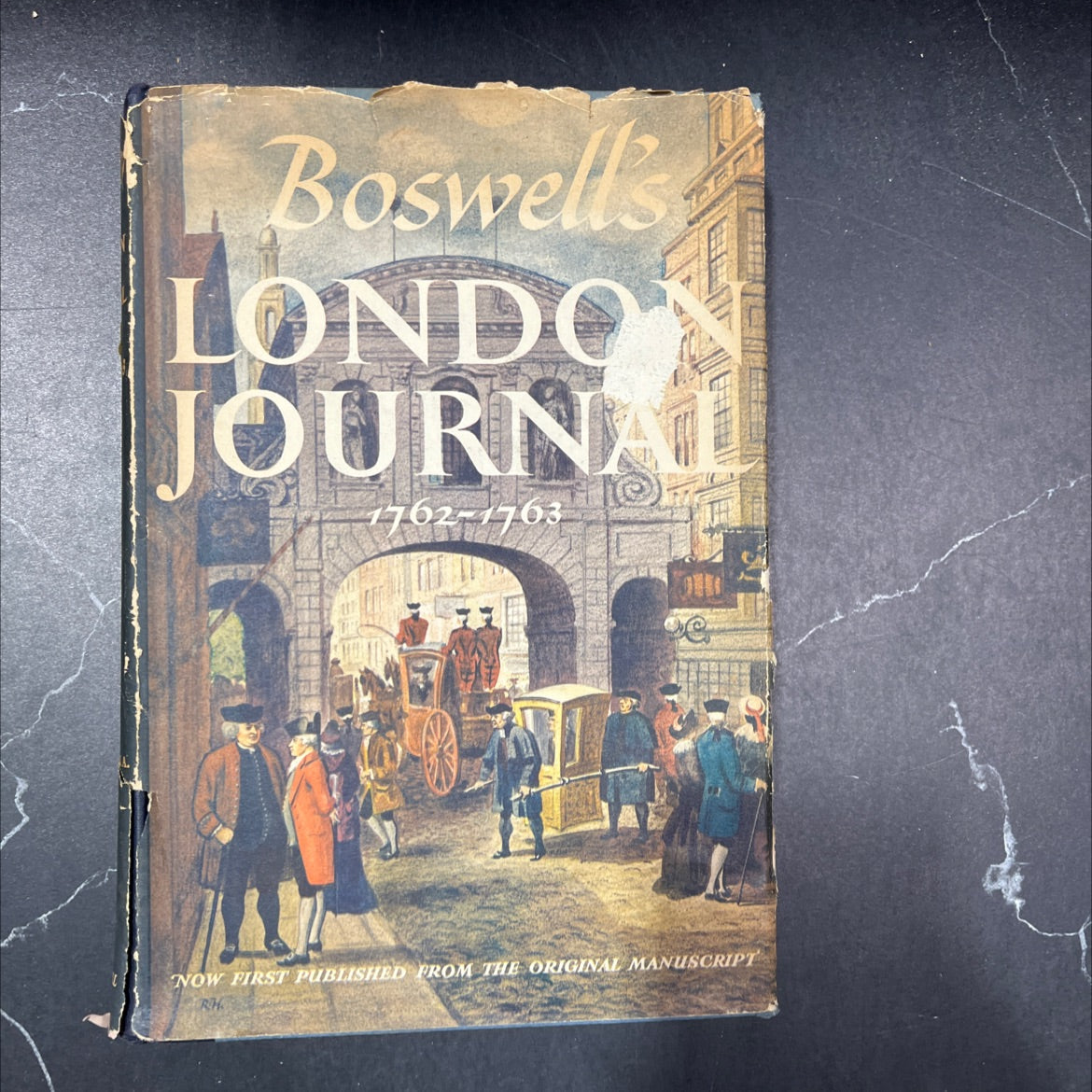 boswell's london journal 1762-1763 book, by james boswell, 1950 Hardcover image 1