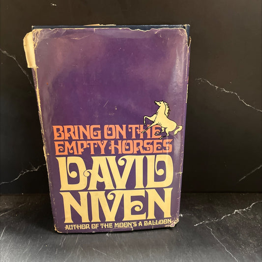 bring on the empty horses book, by David Niven, 1975 Hardcover image 1