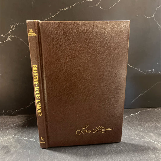 brionne book, by louis l'amour, 1985 Leather image 1